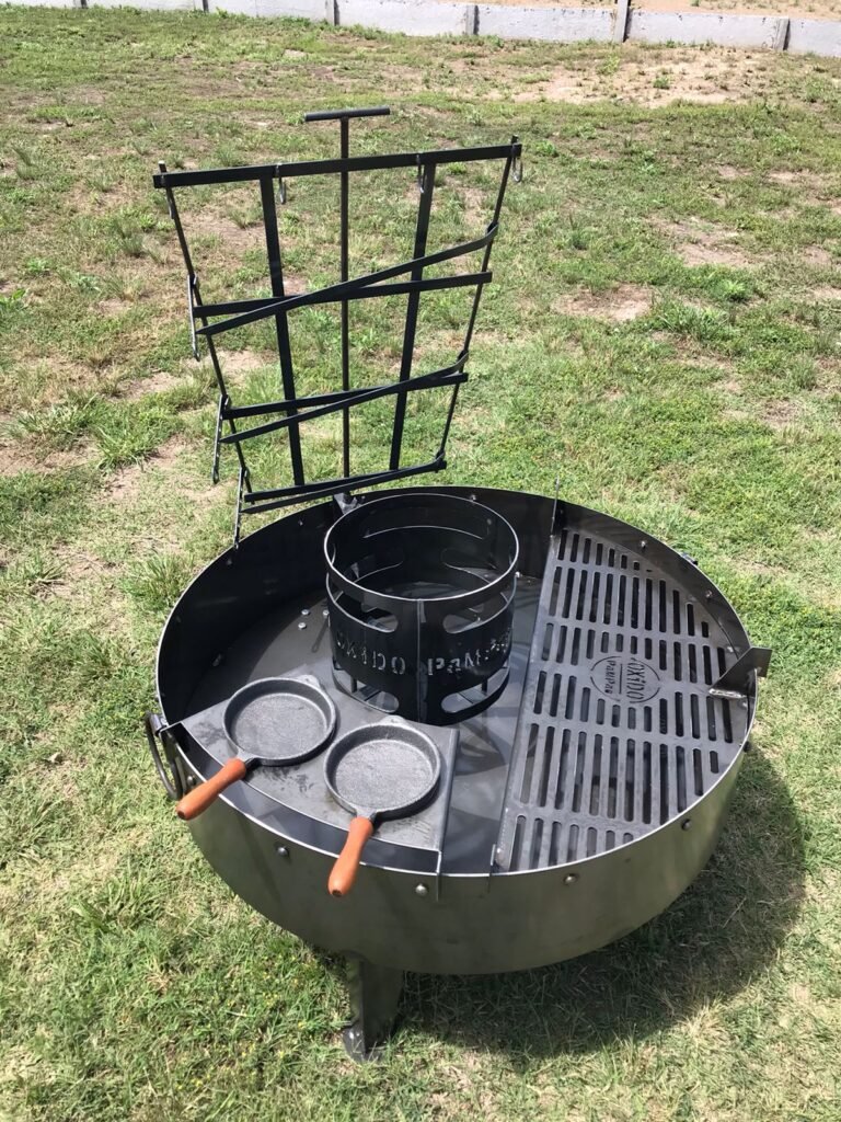 Fogón c/Asador y Parrilla – Estilo Industrial