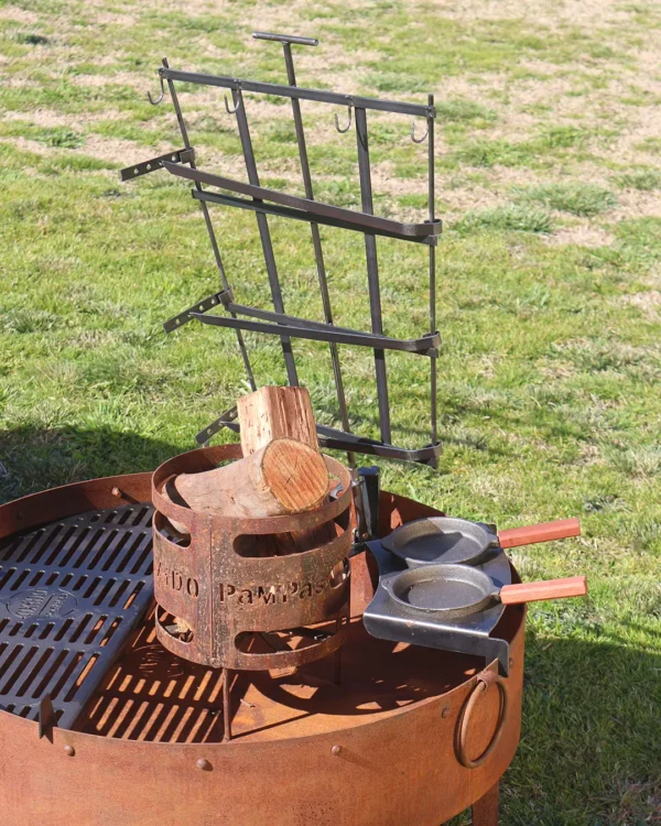 Fogón c/asador y parrilla - Estilo Industrial - Image 6